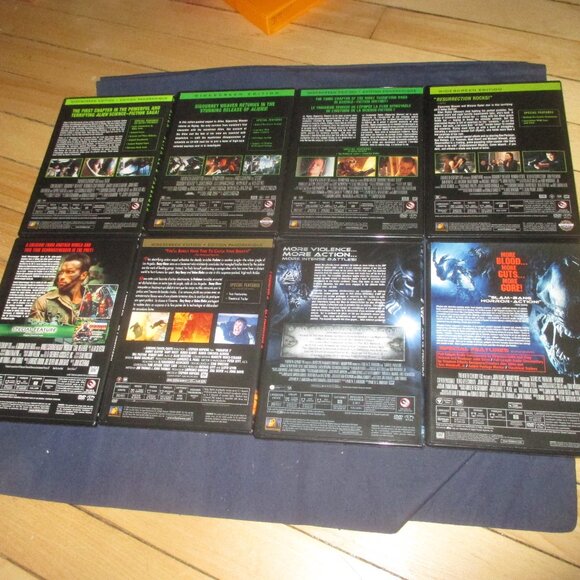 Alien - Predator AVP Total Destruction Collection (DVD, 2008, 8-Disc Set) - Picture 7 of 9